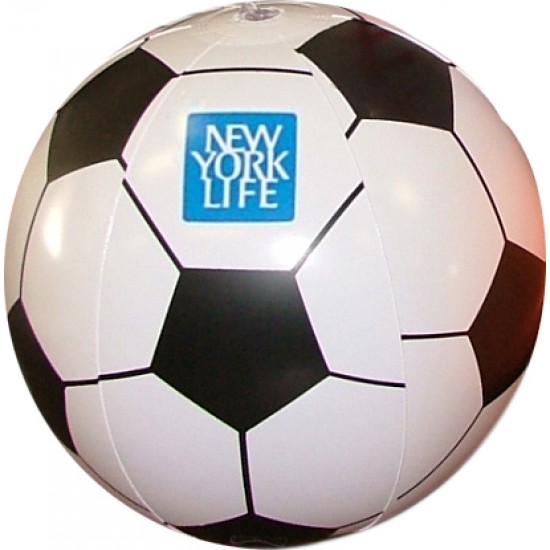 Custom Logo Inflatable Soccer Beach Ball