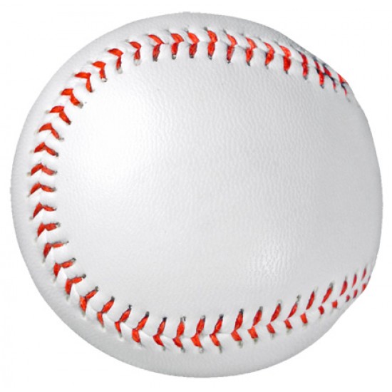 Custom Logo Synthetic Leather Baseball w/ Rubber Core