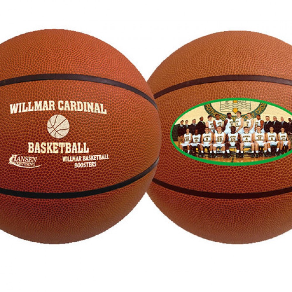 Custom Logo Full Size Synthetic Leather Basketball
