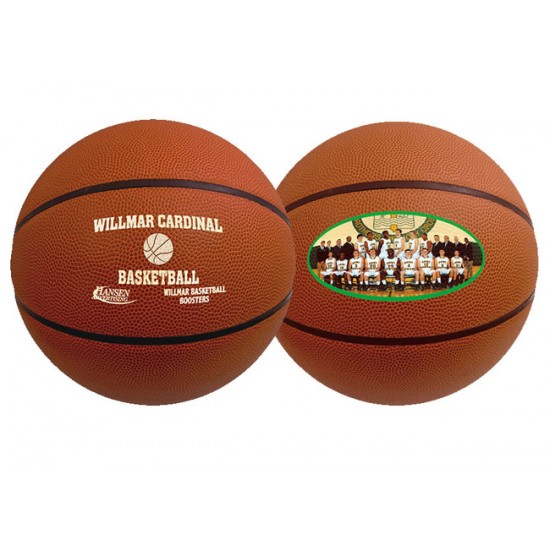 Custom Logo Full Size Synthetic Leather Basketball