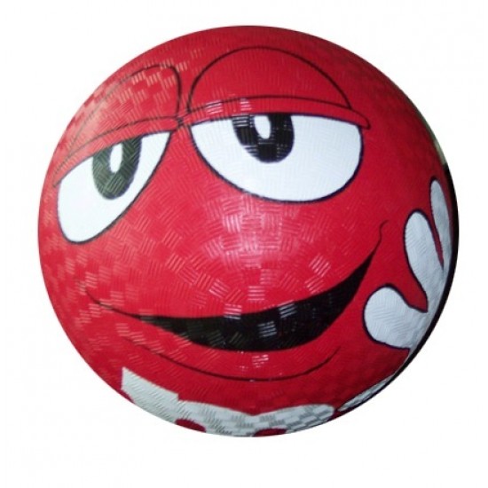Custom Logo 2-Ply Rubber Playground Ball - 16"
