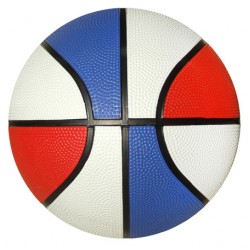 Custom Logo Red/ White/ Blue Mini Rubber Basketball Custom Logo Red/ White/ Blue Mini Rubber Basketball