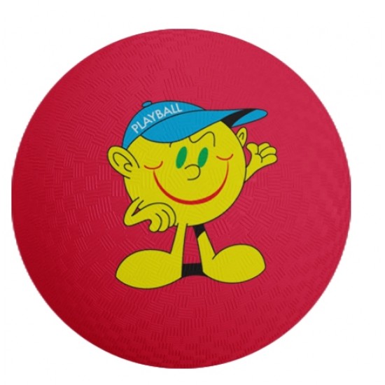 Custom Logo 2-Ply Rubber Playground Ball - 7"