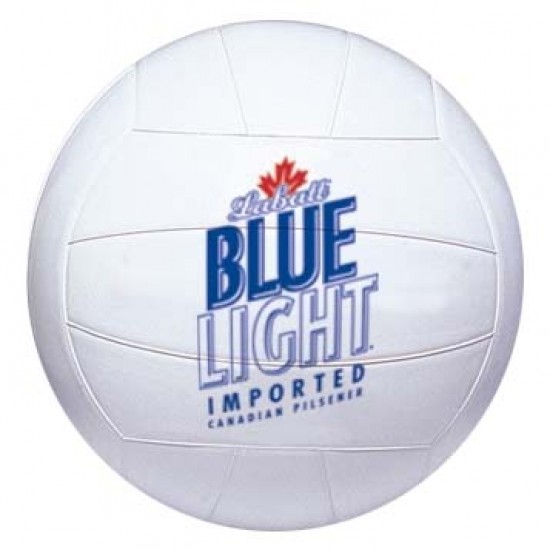Custom Logo White Official - 8" - Volleyball (Synthetic Leather) Custom Logo White Official - 8" - Volleyball (Synthetic Leather)
