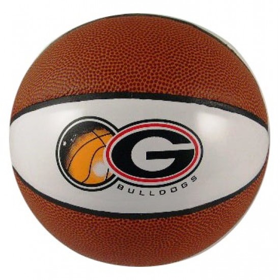 Custom Logo Intermediate 9" Synthetic Leather Basketball (Debossed)