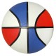 Custom Logo Red/ White/ Blue Full Size Rubber Basketball