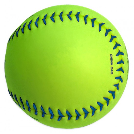 Custom Logo Wilson Official Optic Yellow Synthetic Leather Softball Custom Logo Wilson Official Optic Yellow Synthetic Leather Softball
