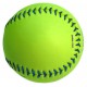 Custom Logo Wilson Official Optic Yellow Synthetic Leather Softball Custom Logo Wilson Official Optic Yellow Synthetic Leather Softball