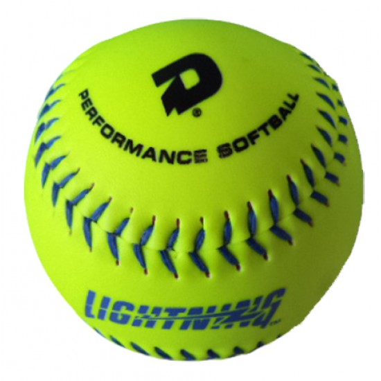 Custom Logo Wilson Official Optic Yellow Synthetic Leather Softball Custom Logo Wilson Official Optic Yellow Synthetic Leather Softball