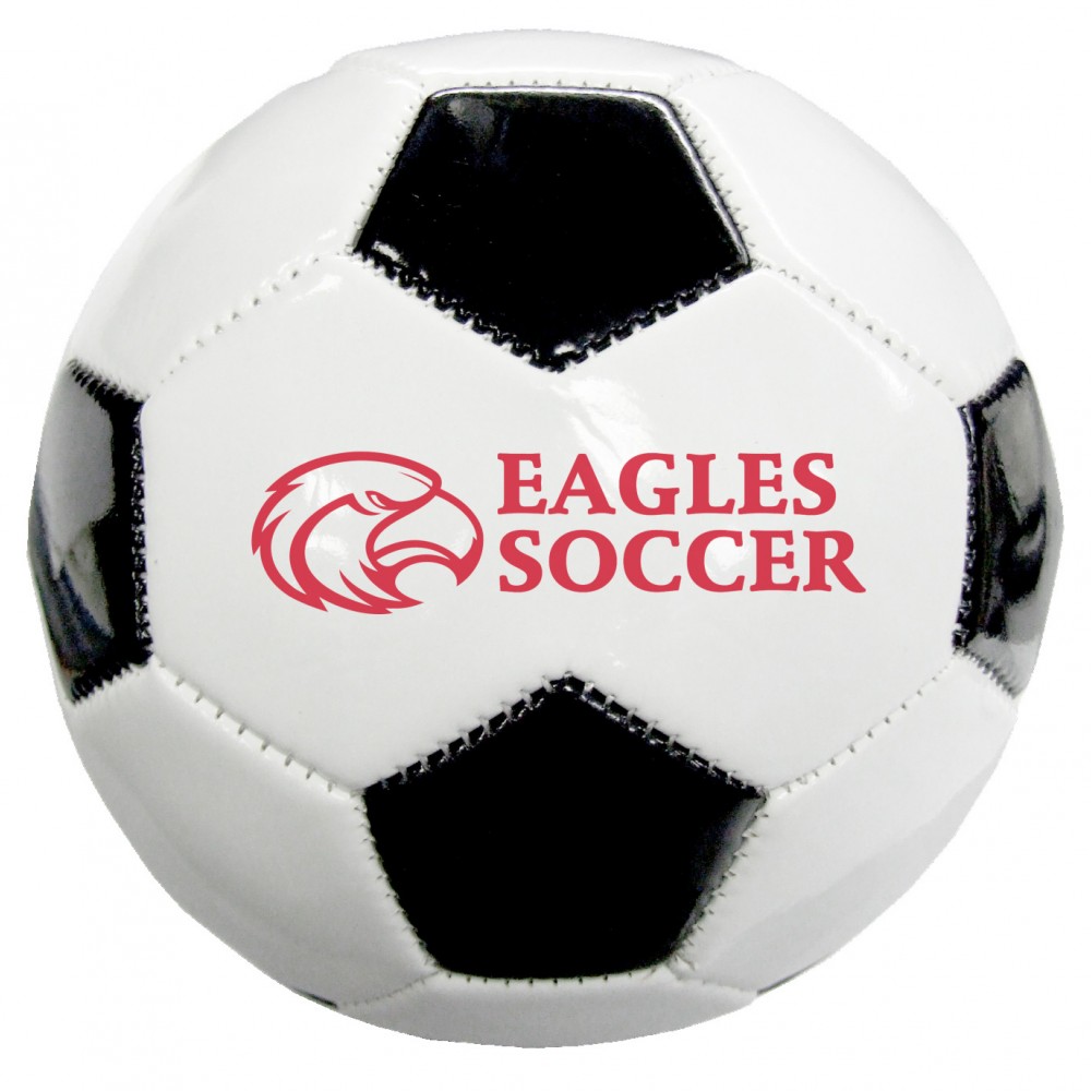 Custom Logo Mini Synthetic Leather Soccer Ball Size 1