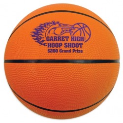 Custom Logo Mini Rubber Basketball Custom Logo Mini Rubber Basketball