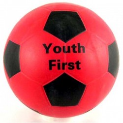 Custom Logo Junior - 7.5" - Soccer Ball (Rubber) Custom Logo Junior - 7.5" - Soccer Ball (Rubber)