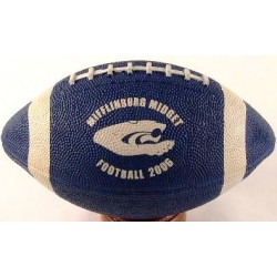 Custom Logo Micro 6.7" Football (Rubber) Custom Logo Micro 6.7" Football (Rubber)