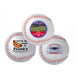 Custom Logo Synthetic Leather Baseball w/ Cork Core Custom Logo Synthetic Leather Baseball w/ Cork Core